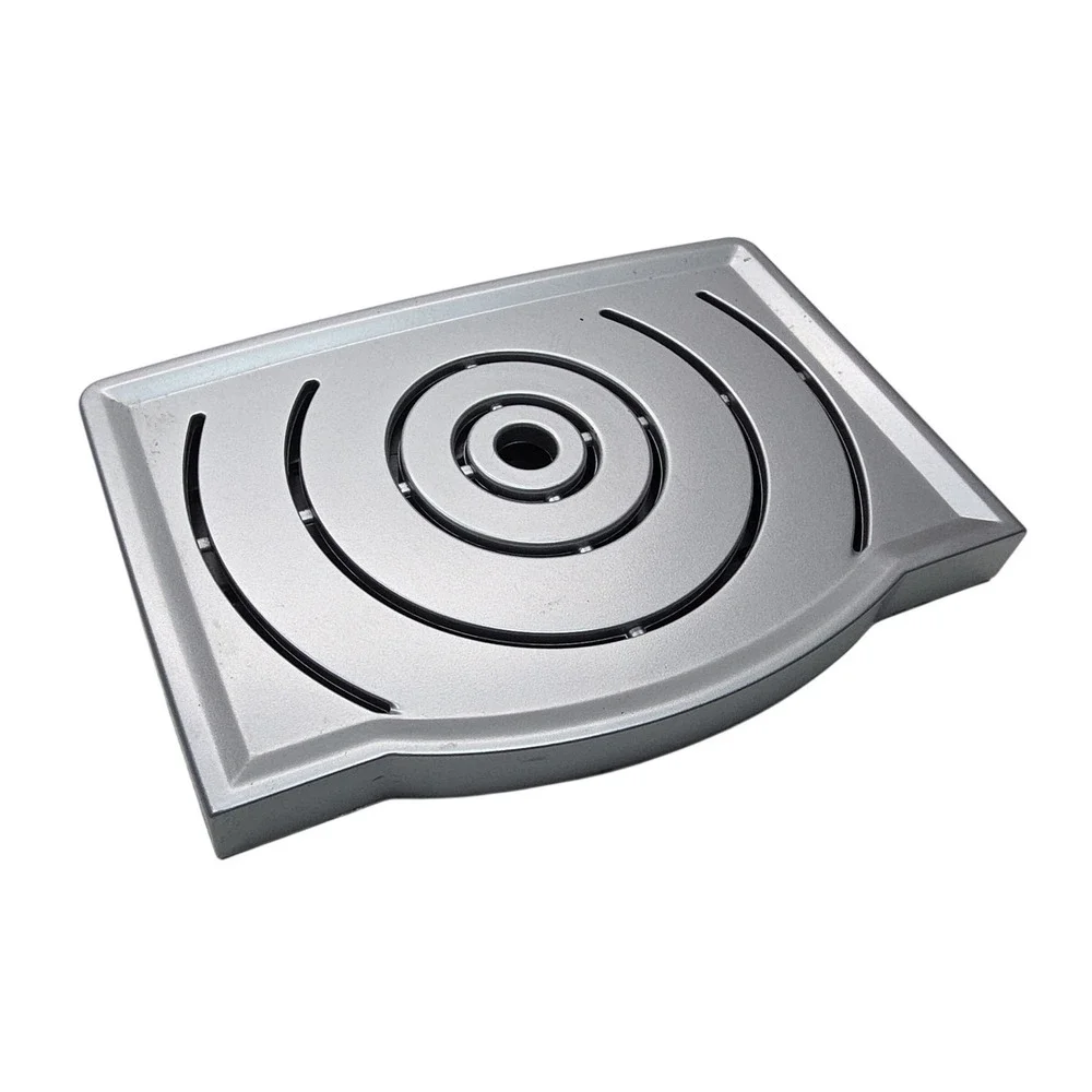 Mr. Coffee ECM160 Espresso Machine Replacement Drip Tray and Grate Silver Black‎